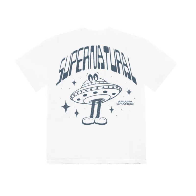 supernatural t-shirt (white) sold by Ariana Grande