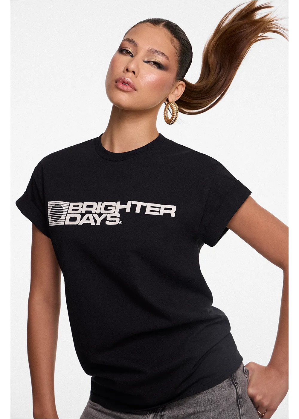 Brighter Days Logo T-Shirt sold by Ariana Grande product image thumbnail 4