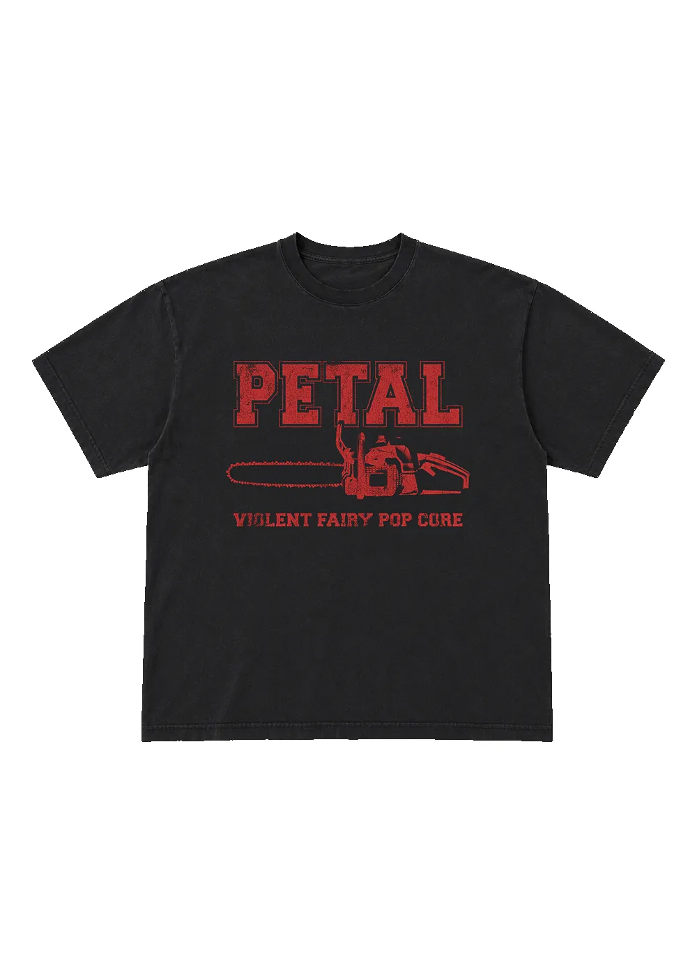 petal chainsaw t-shirt sold by Ariana Grande