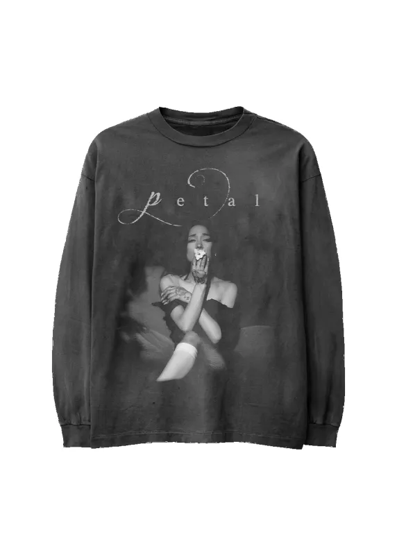 petal script longsleeve made by Ariana Grande