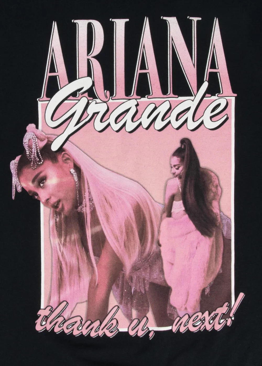 thank u, next homage t-shirt sold by Ariana Grande product image thumbnail 2