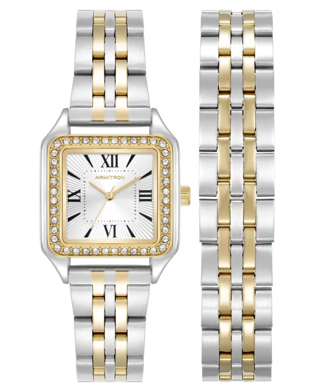 Phoenix Bracelet Set | 27mm, Gold/Silver sold by Armitron