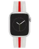 Racer Silicone Band for Apple Watch™ | Cream/Red sold by Armitron
