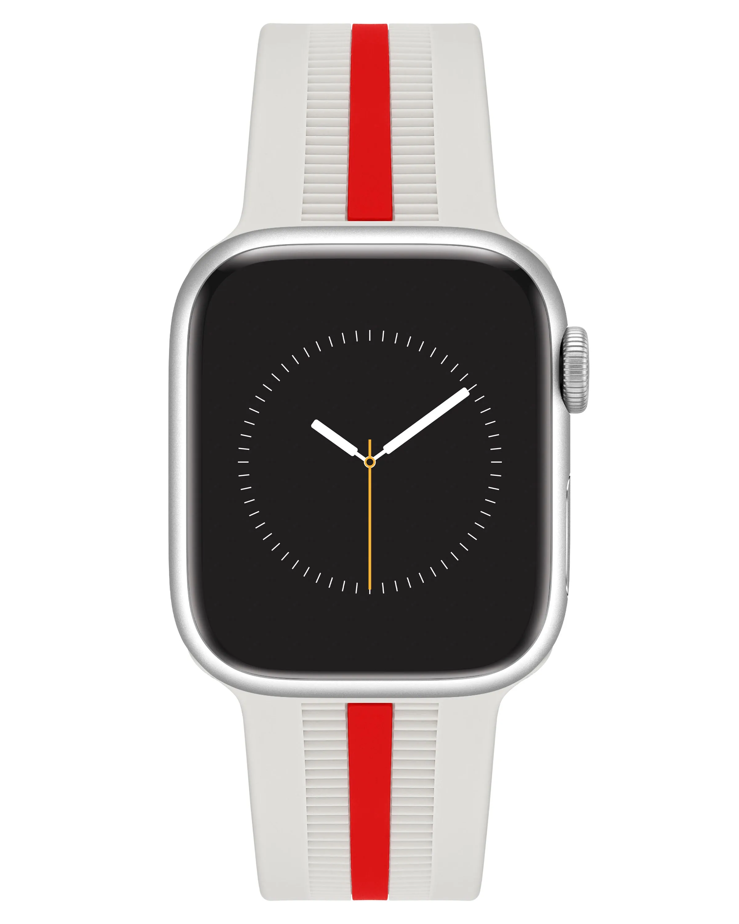 Racer Silicone Band for Apple Watch™ | Cream/Red sold by Armitron