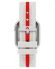 Racer Silicone Band for Apple Watch™ | Cream/Red sold by Armitron