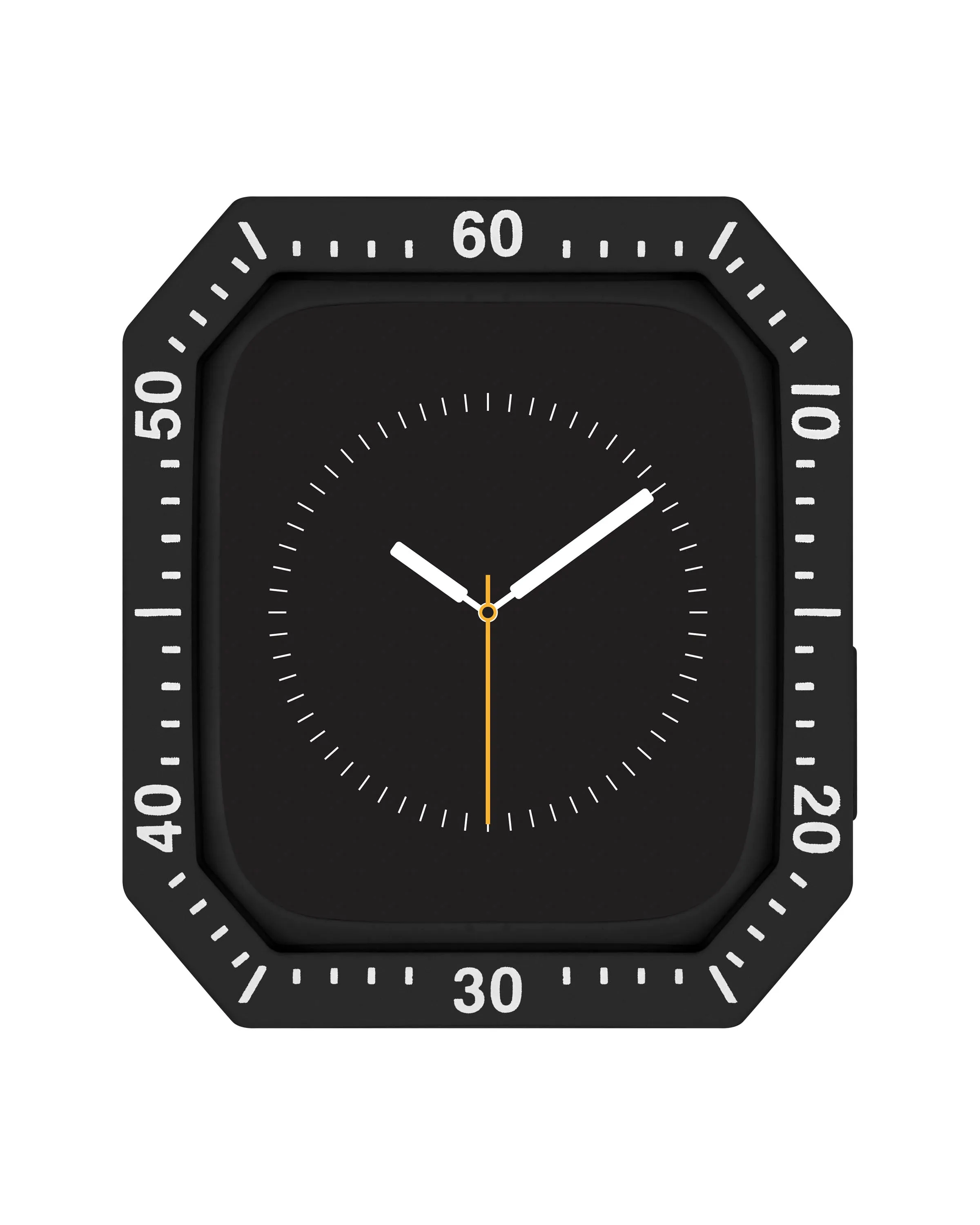 Racer Silicone Case for Apple Watch™ | Black/White sold by Armitron