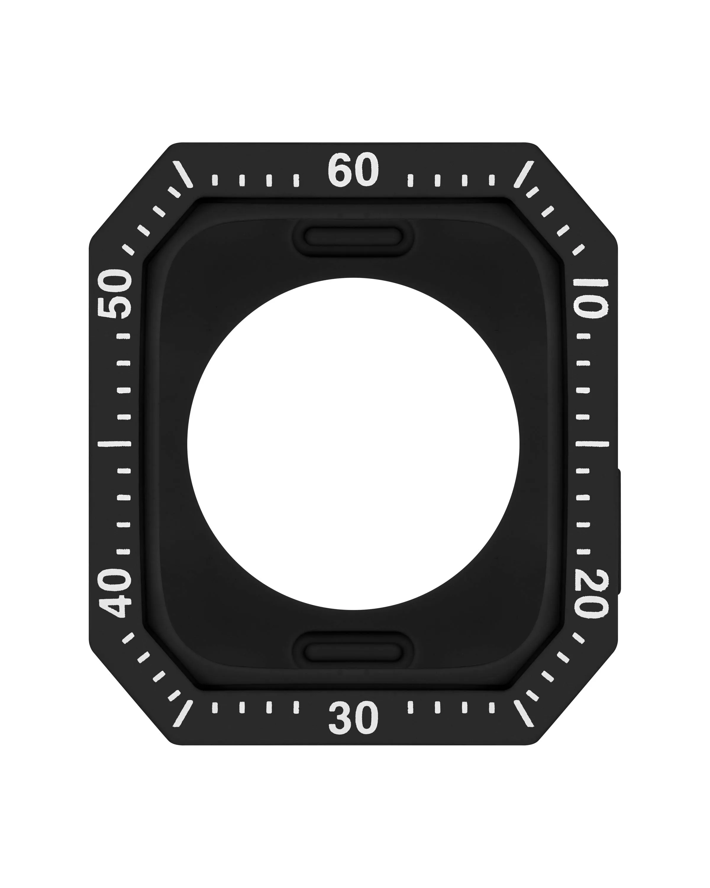 Racer Silicone Case for Apple Watch™ | Black/White sold by Armitron product image thumbnail 3