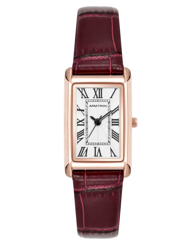 Tilly™ | 20mm, Rose Gold/Burgundy sold by Armitron