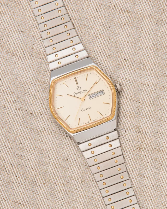 Vintage 3138 | Silver/Gold sold by Armitron