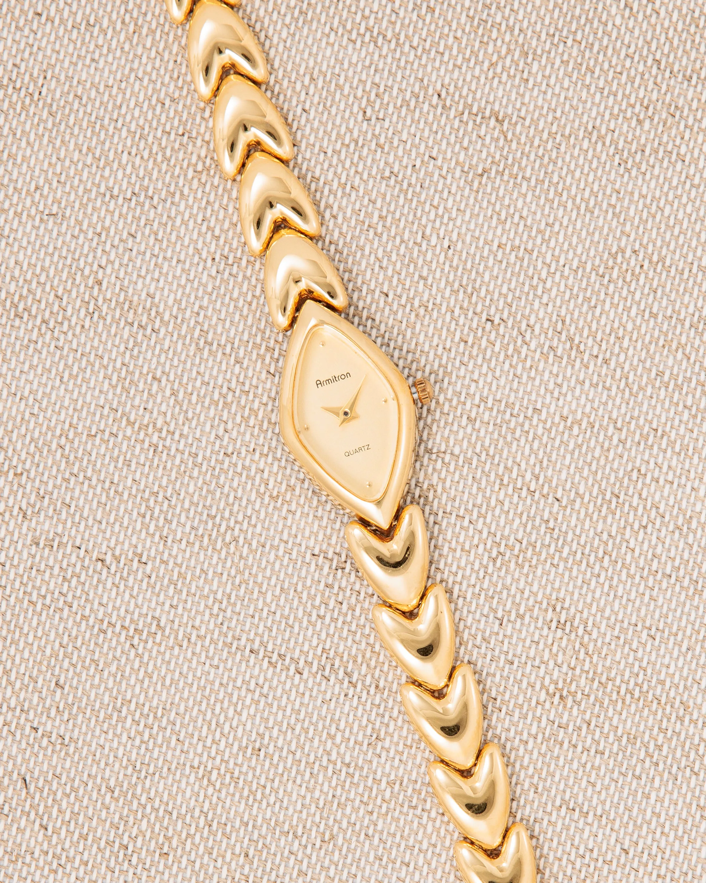 Vintage 4860 | Gold sold by Armitron