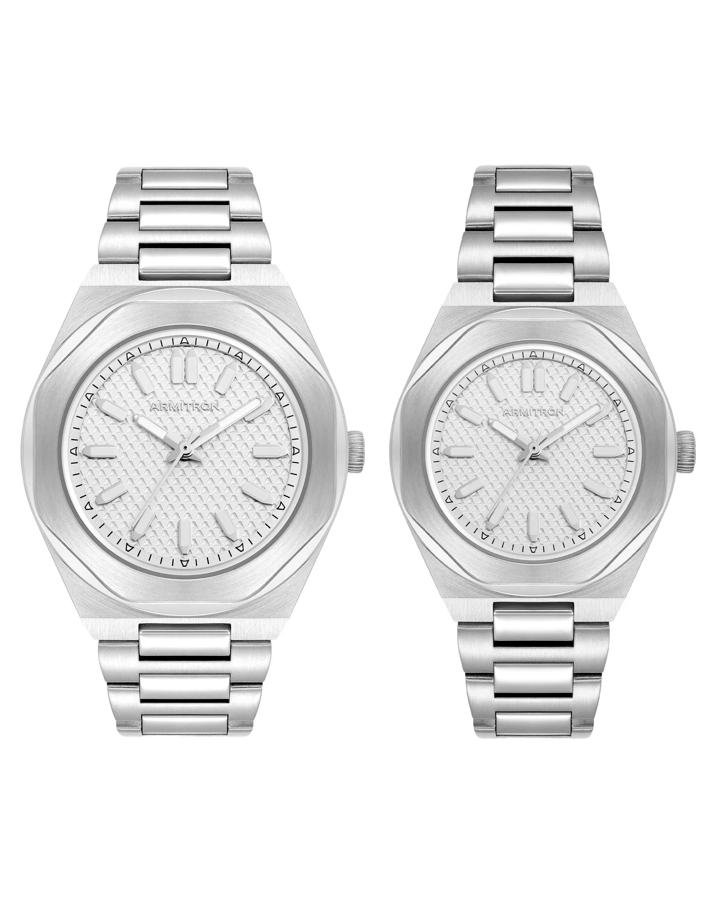 Jack & Jacqueline | Silver & Silver sold by Armitron