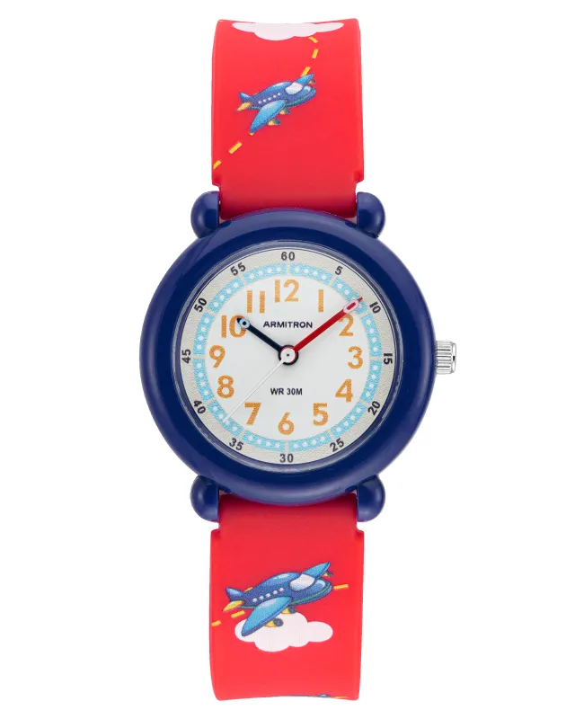 DreamBig™ | 30.5mm, Red/Airplane sold by Armitron