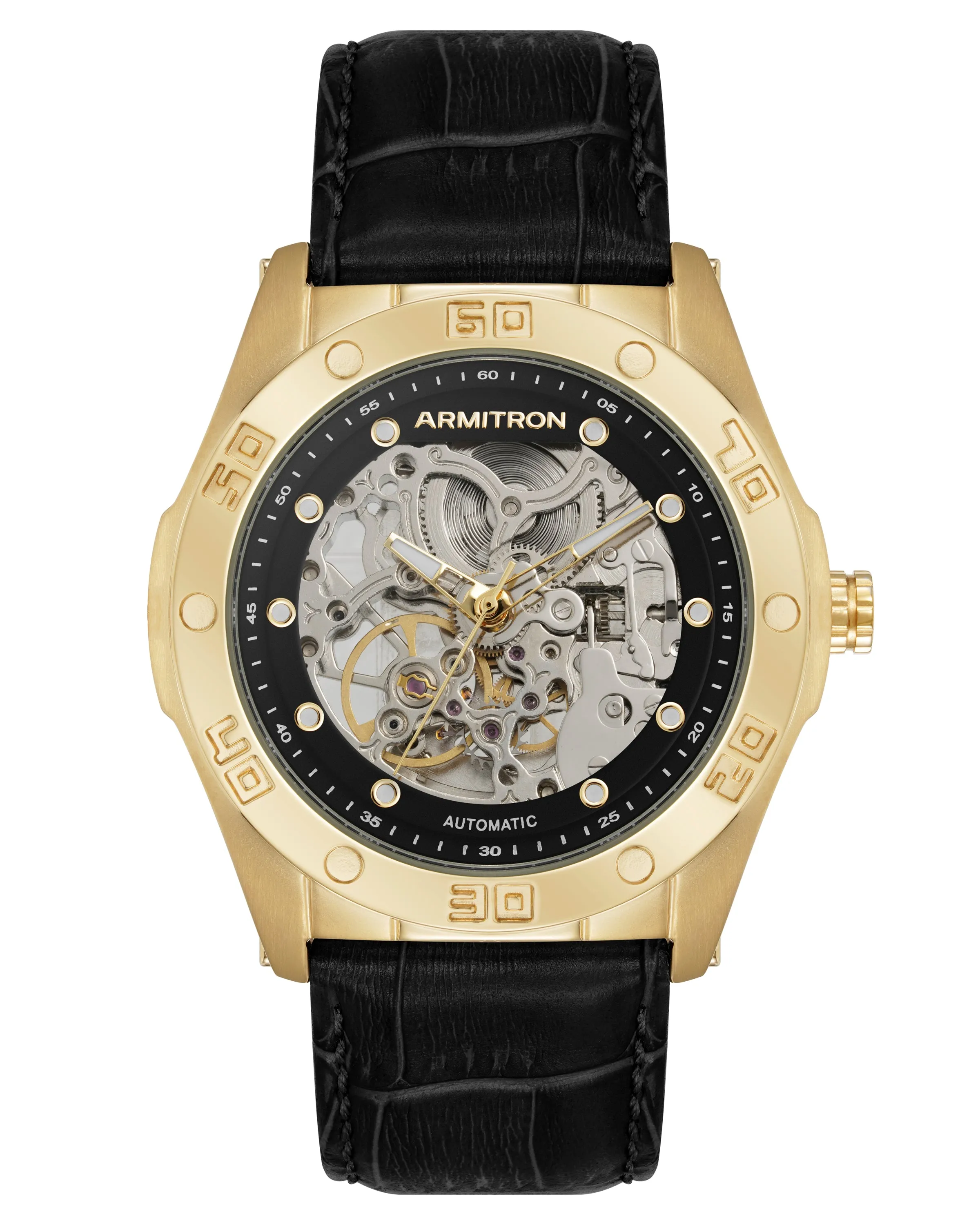 Skeleton™ | 42mm, Gold/Black sold by Armitron