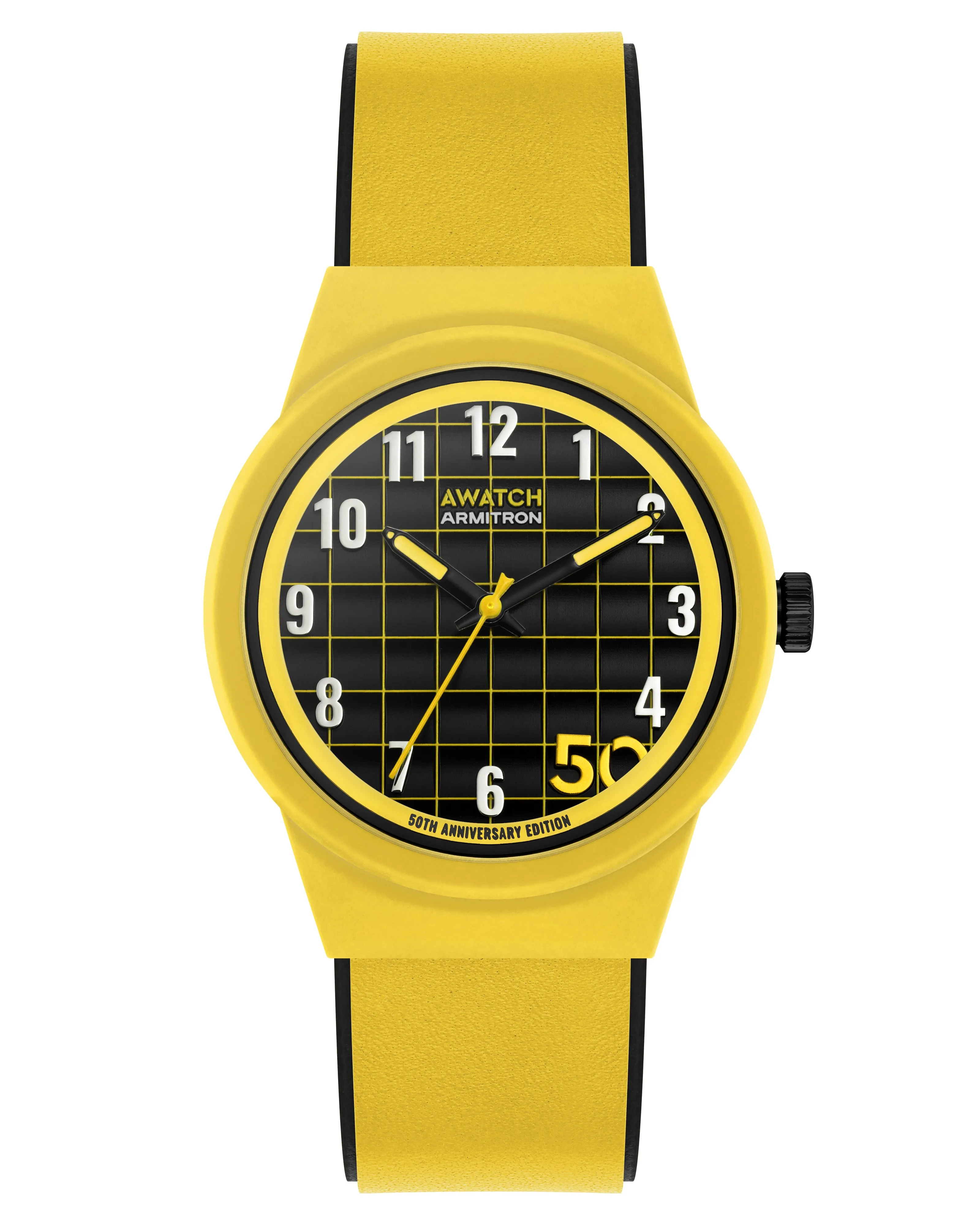 A-Watch™ | 35.5mm, Yellow with Black sold by Armitron