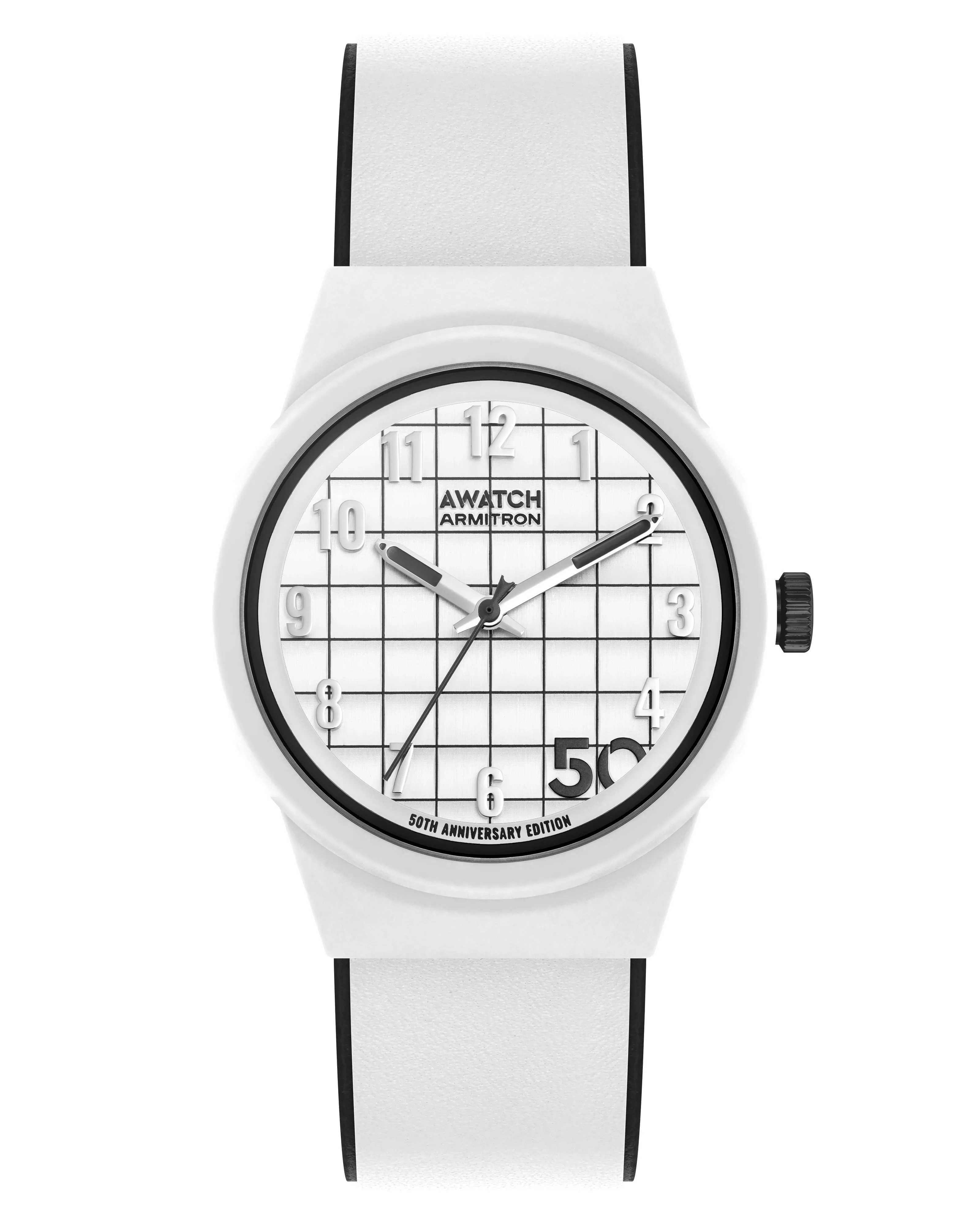 A-Watch™ | 35.5mm, Black with White sold by Armitron