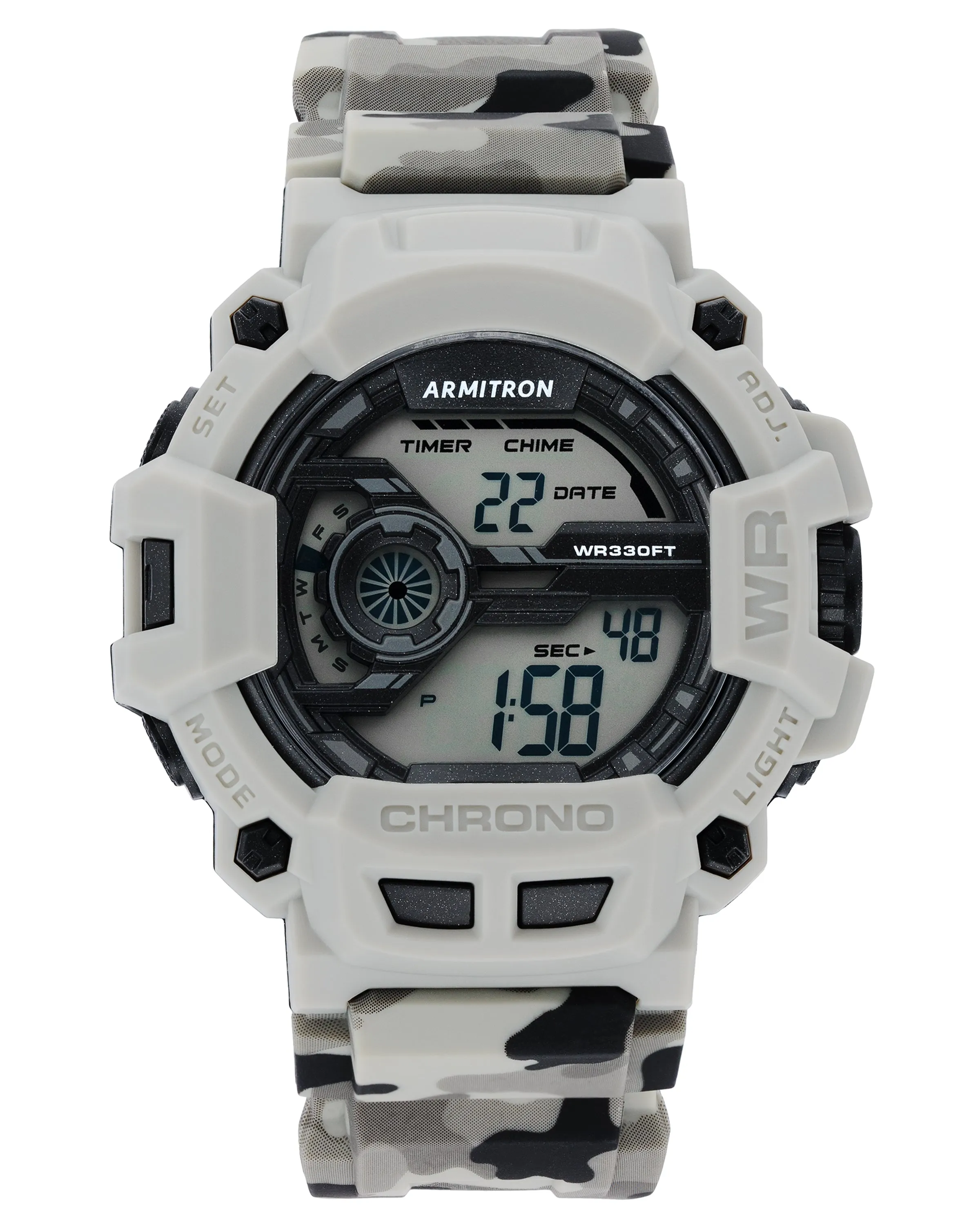 Armitron Tactical Chrono™ | 53mm, Gray Camo sold by Armitron