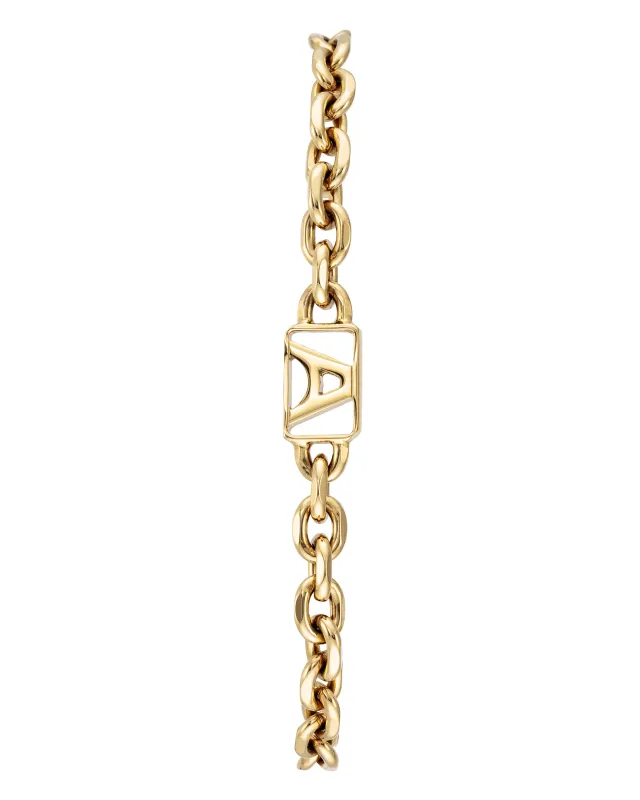 Link & Logo Bracelet™ | Gold sold by Armitron