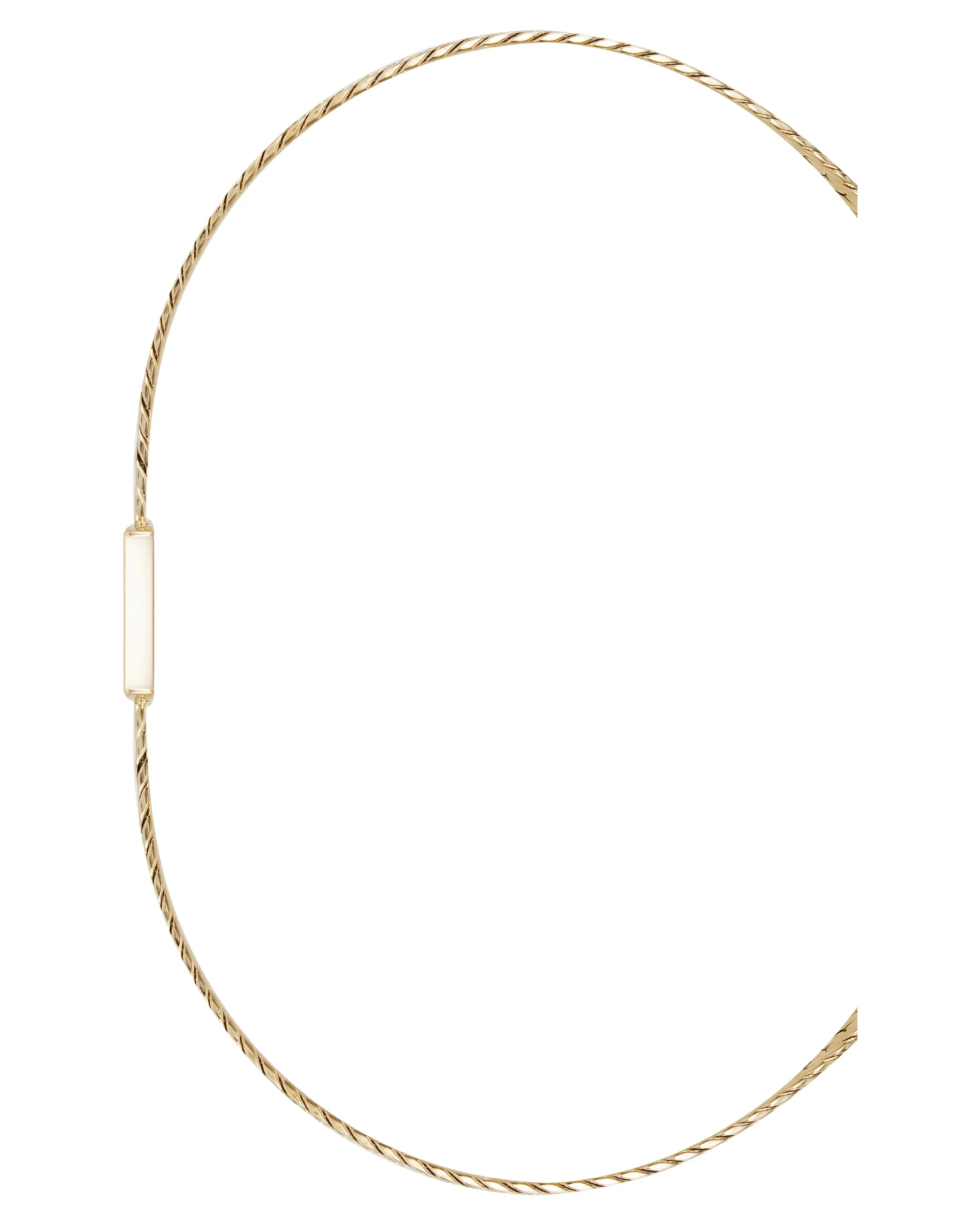 Herringbone & Logo Bracelet™ | Gold sold by Armitron product image thumbnail 2