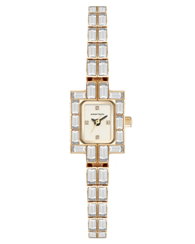 Ava™ | 18.4mm, Gold/Crystals sold by Armitron