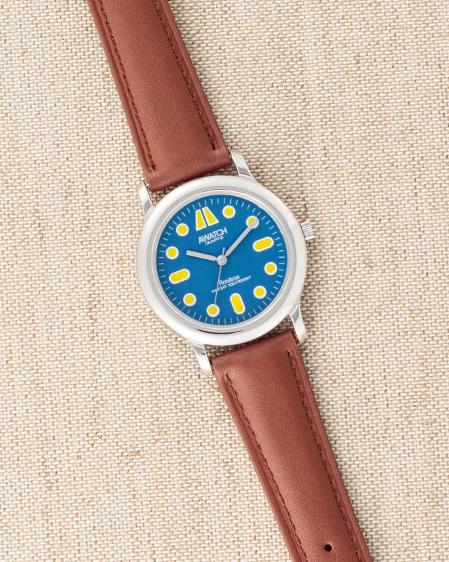 Vintage2439™ | Blue/Yellow/Brown sold by Armitron