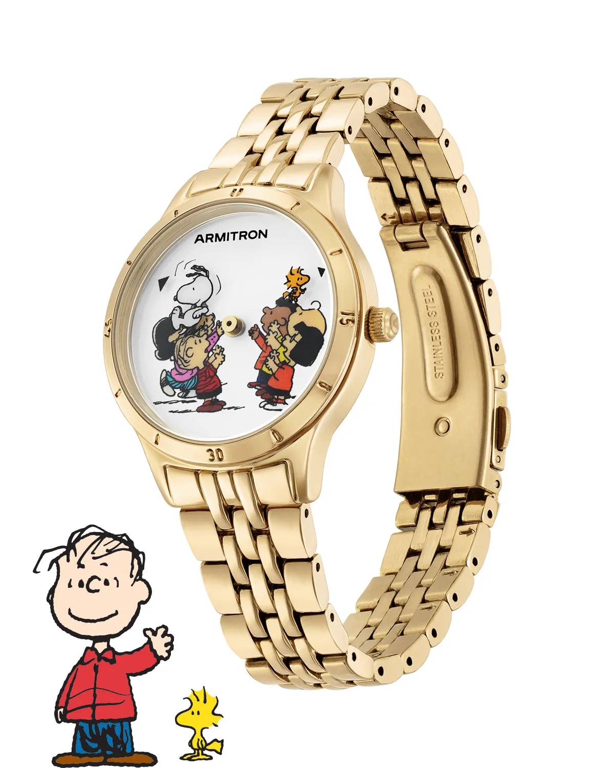 Armitron x Peanuts: Time to Celebrate | 34mm, Peanuts Gold sold by Armitron product image thumbnail 3
