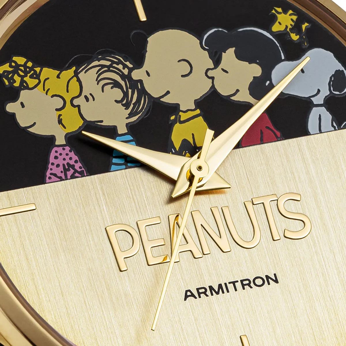Armitron x Peanuts: The Lineup | 36mm, Peanuts Black/Gold sold by Armitron product image thumbnail 2