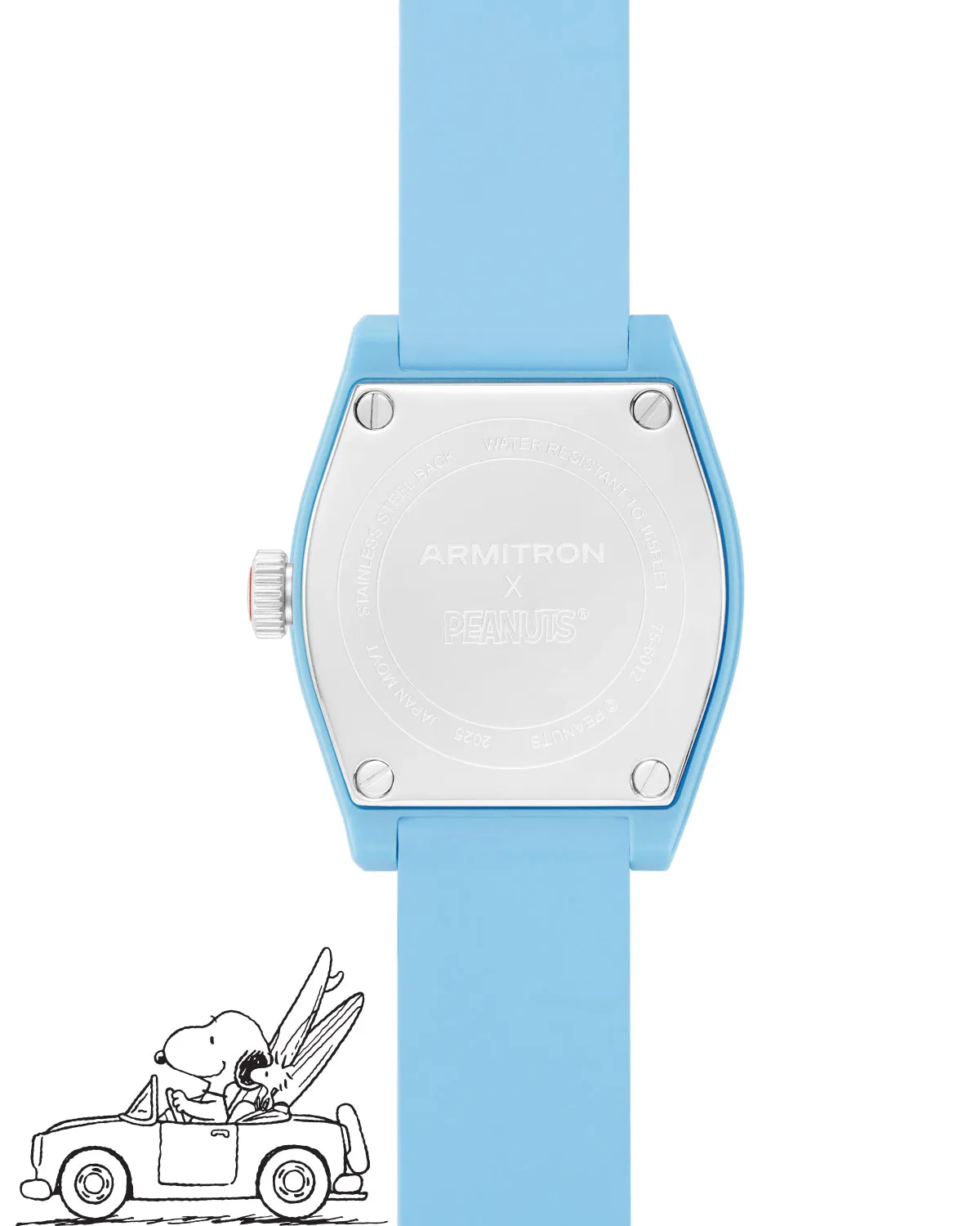 Armitron x Peanuts: Good Grief! | 36mm, Peanuts Blue Ocean Plastic sold by Armitron product image thumbnail 5