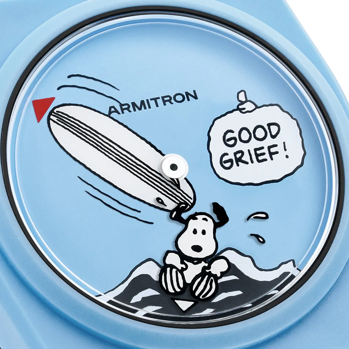 Armitron x Peanuts: Good Grief! | 36mm, Peanuts Blue Ocean Plastic sold by Armitron product image thumbnail 2