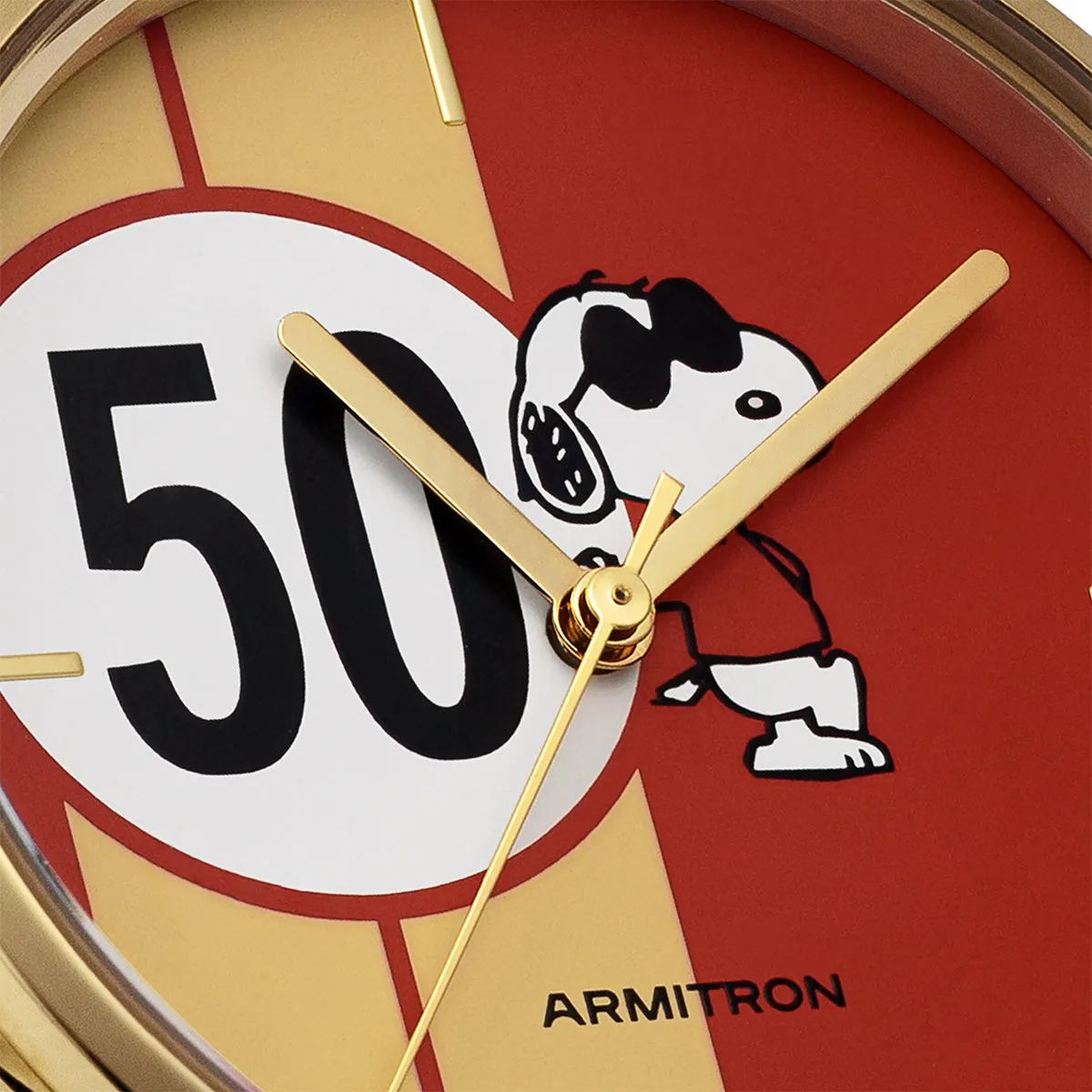 Armitron x Peanuts: Golden Cool | 36mm, Peanuts Black/Gold/Red sold by Armitron product image thumbnail 2