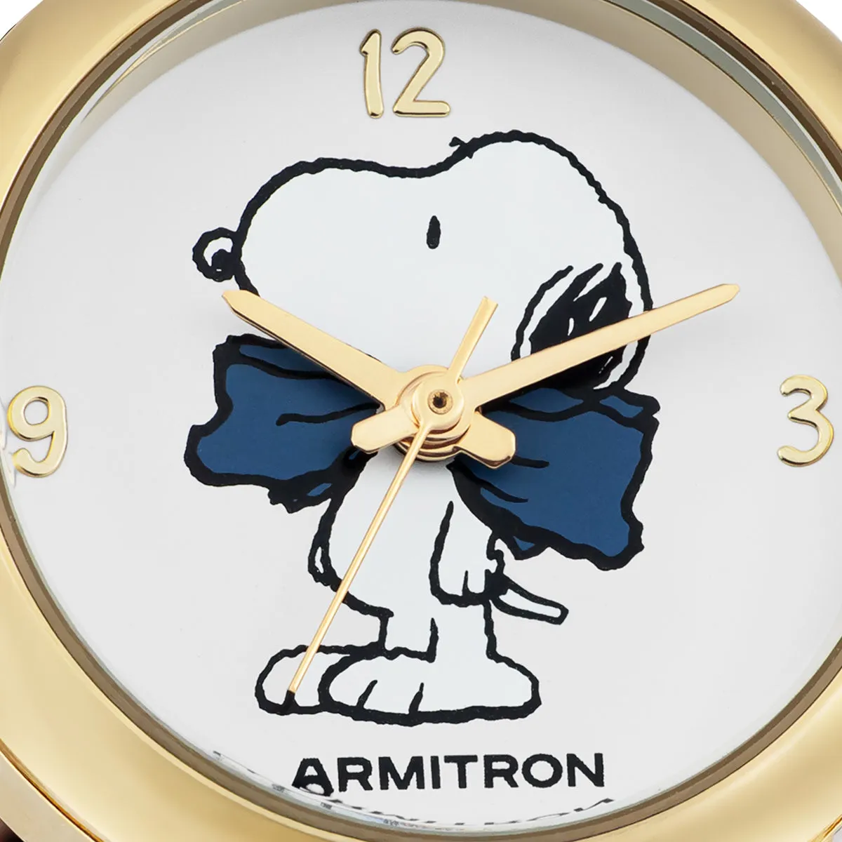 Armitron x Peanuts: Dressed to the Nines | 24mm, Peanuts Navy/Gold sold by Armitron product image thumbnail 2