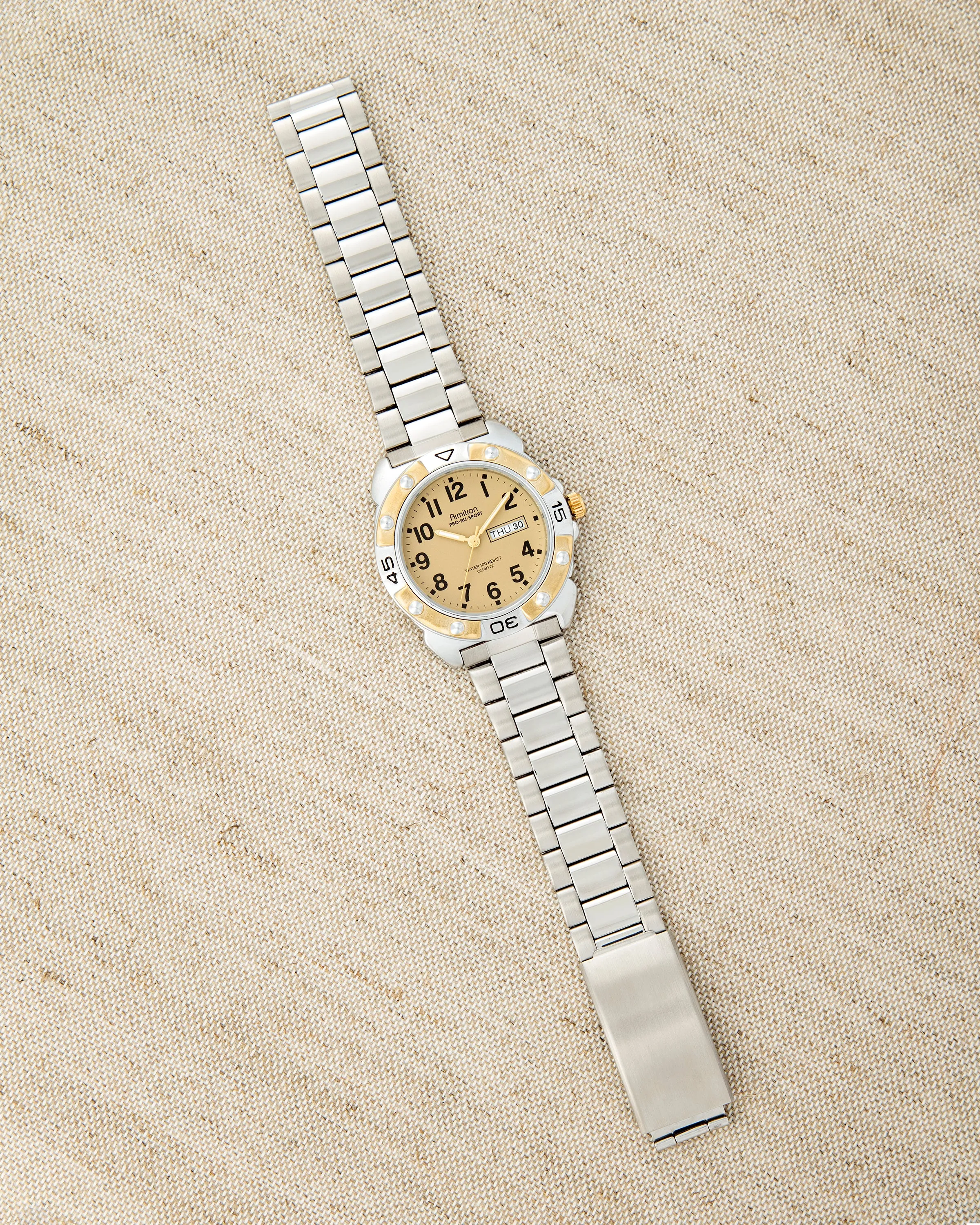 Vintage2987™ | Two-Tone Stainless Steel sold by Armitron product image thumbnail 2