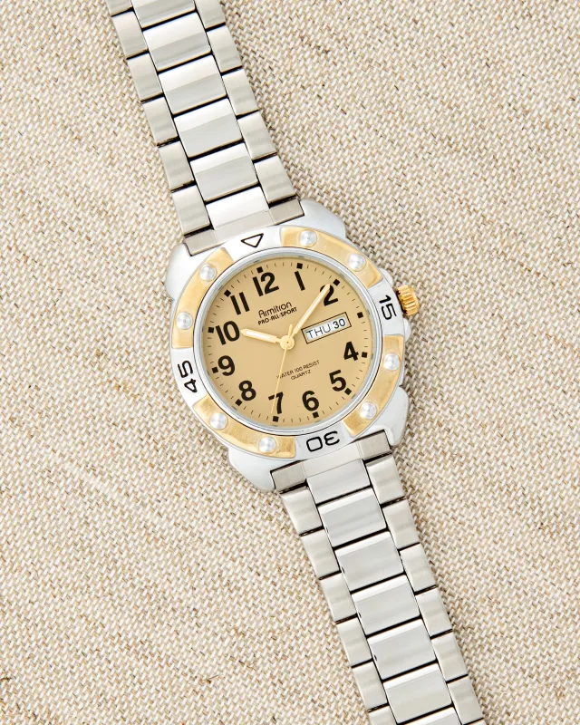 Vintage2987™ | Two-Tone Stainless Steel sold by Armitron