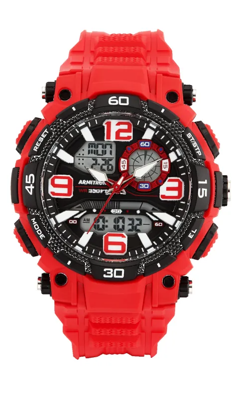 Armitron Dual™ | 53mm, Red/Black sold by Armitron