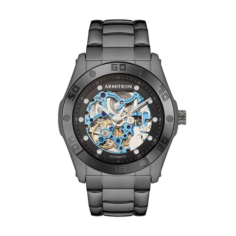 Skeleton™ | 42mm, Black/Black/Blue sold by Armitron