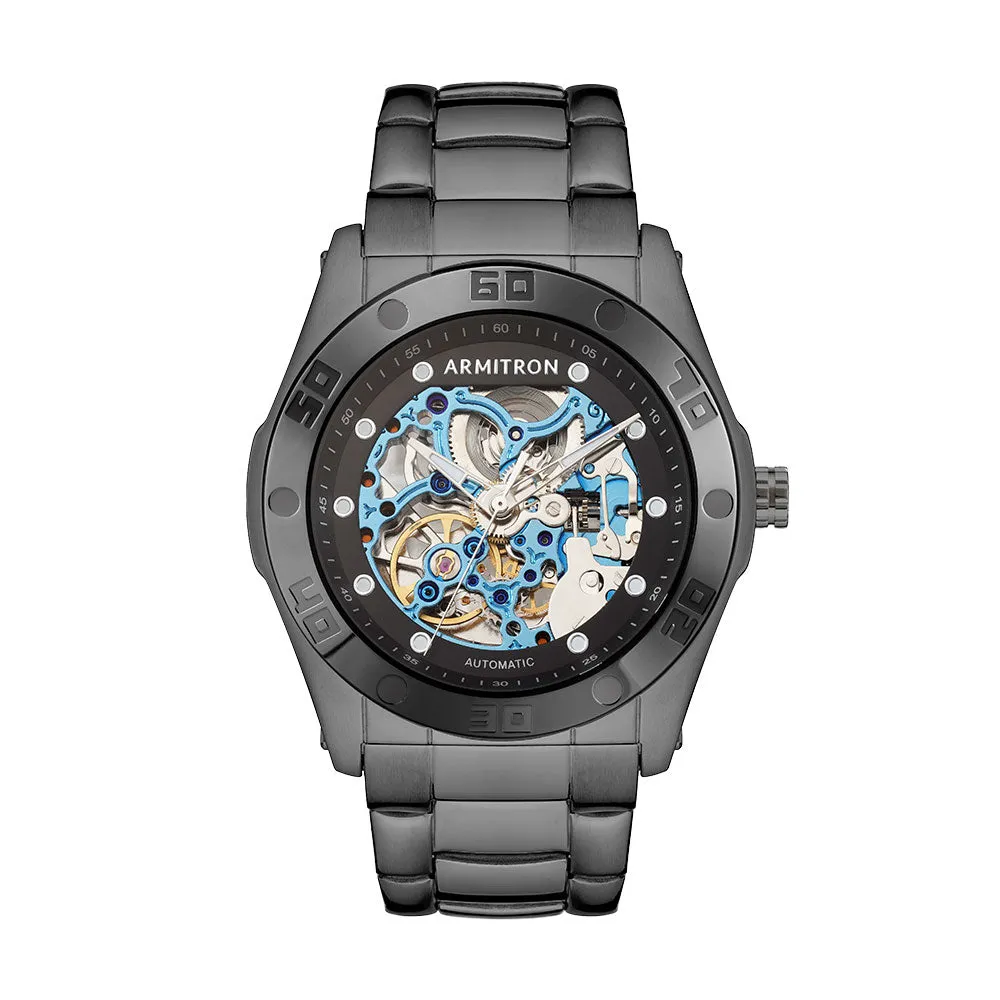 Skeleton™ | 42mm, Black/Black/Blue sold by Armitron