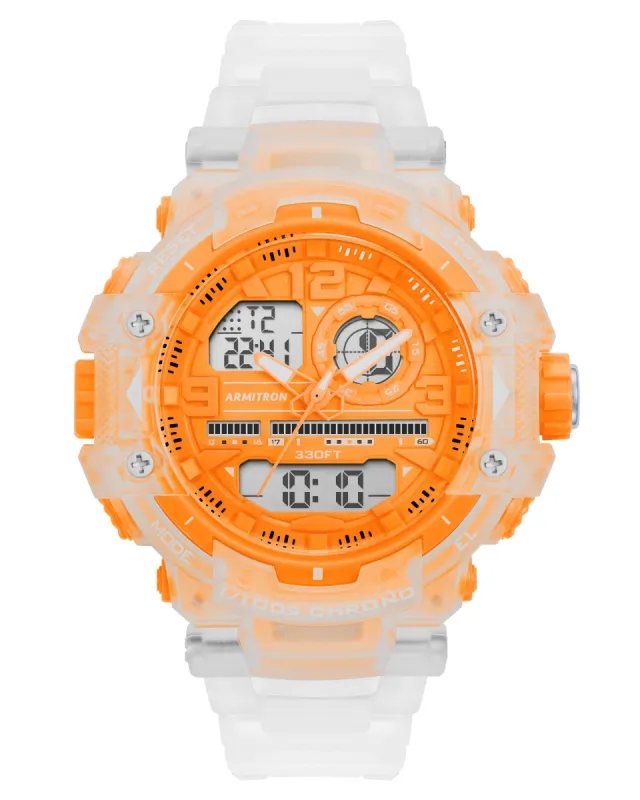 Bubblepop™ | 54mm, Neon Orange/White sold by Armitron