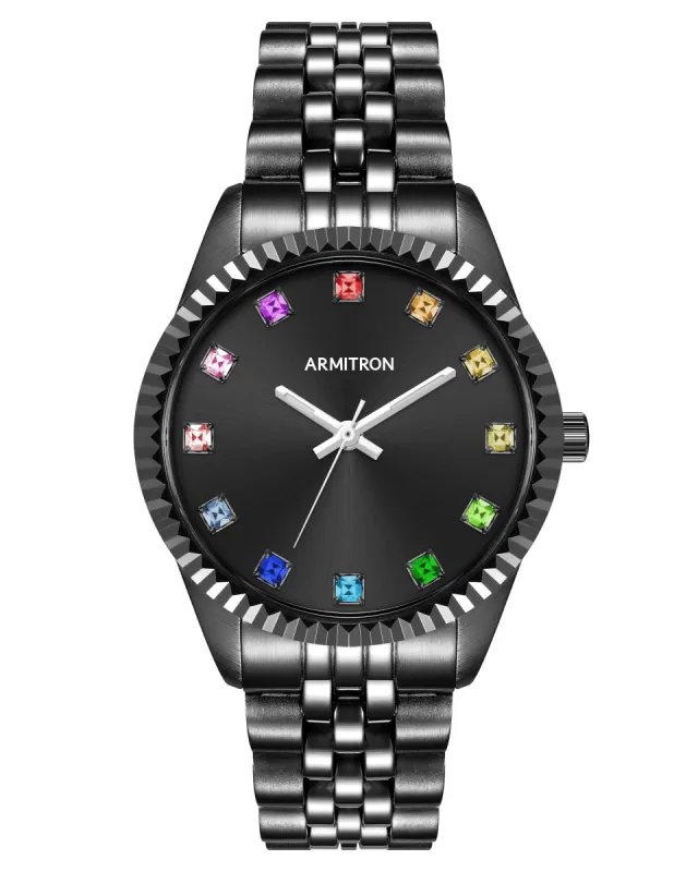 Constance™ | 36mm, Black/Rainbow sold by Armitron
