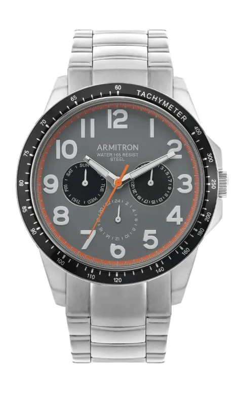 Stanton | 42mm, Silver/Grey sold by Armitron
