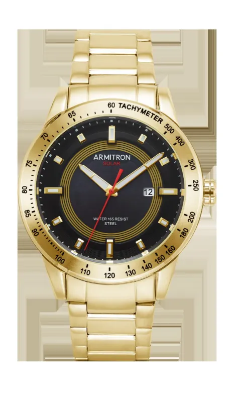 Solar Brace™ | 46mm, Gold/Black sold by Armitron