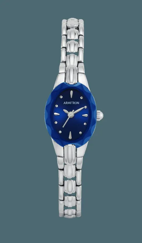 Delight™ | 19mm, Silver/Blue sold by Armitron