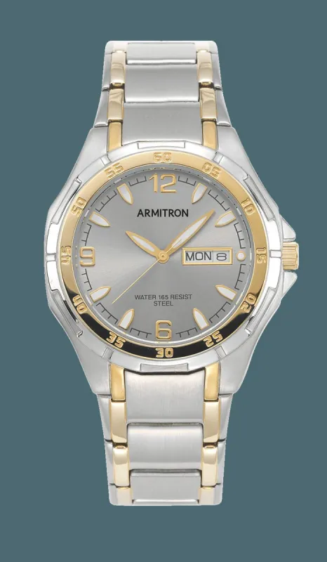 Crissal™ | 37mm, Gold/Silver sold by Armitron