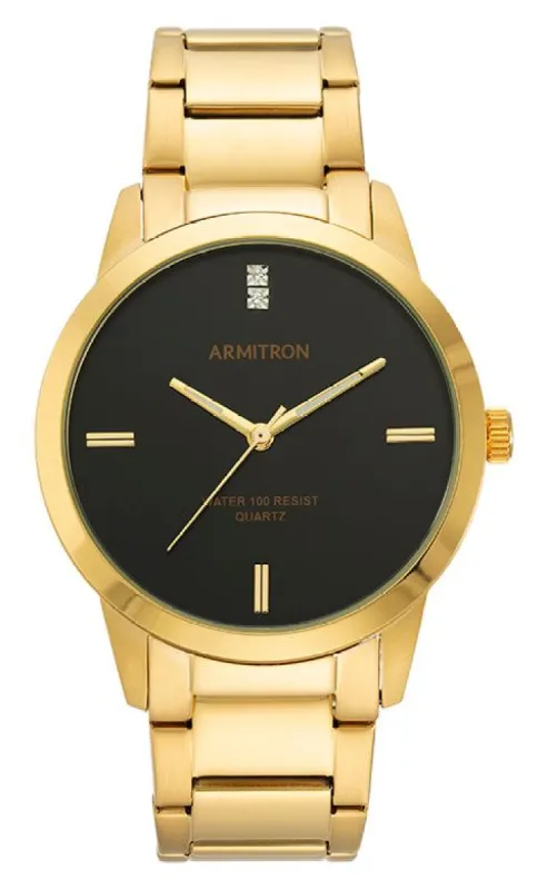 Clyde™ | 43mm, Gold/Black sold by Armitron