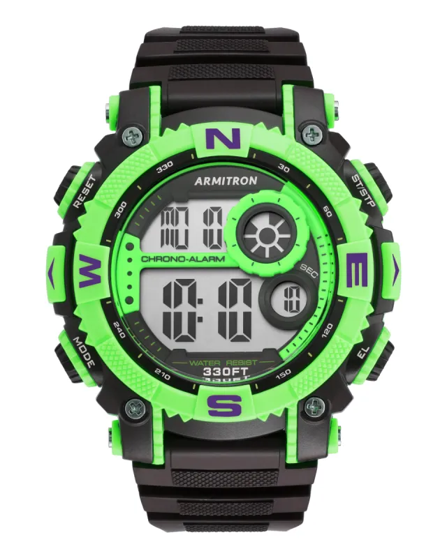 Armitron Chrono Pro™ | 53mm, Neon Green sold by Armitron
