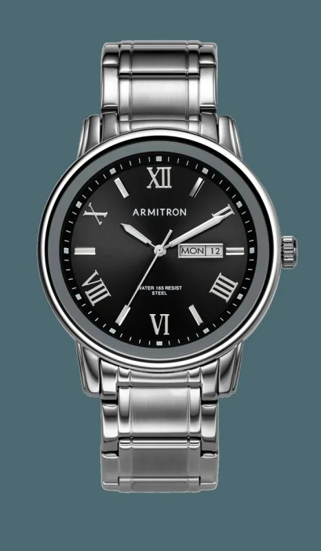 Venice™ | 41mm, Silver/Black sold by Armitron