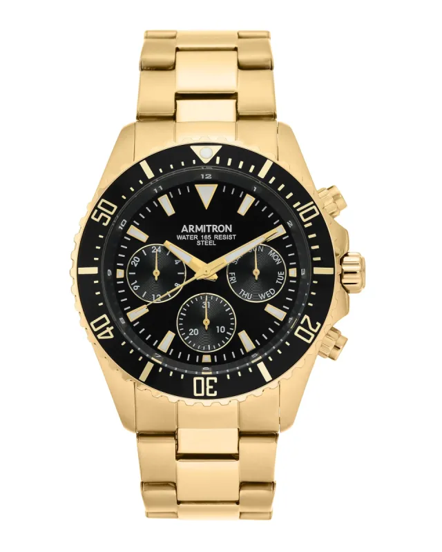 Atlas™ | 45mm, Gold/Black sold by Armitron
