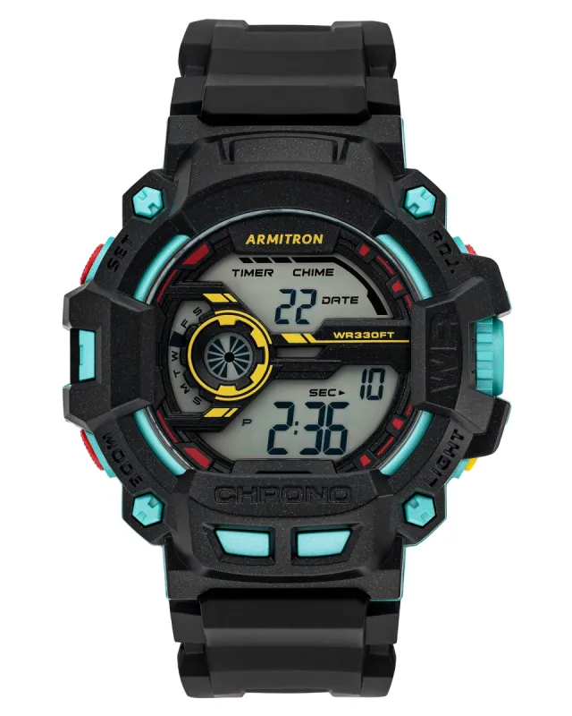 Armitron Tactical Chrono™ | 53mm, Black/Blue sold by Armitron