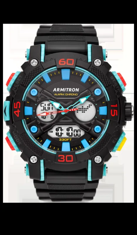 Armitron Dual™ | 50mm, Black/Rainbow sold by Armitron