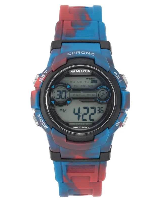 Titan™ | 40mm, Red/Blue Tie-Dye sold by Armitron
