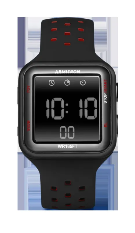 Drone Chrono™ | 38mm, Black/Red sold by Armitron