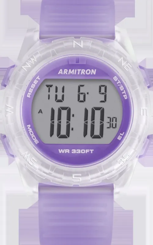 Jellyfish Chrono™ | 44mm, Purple sold by Armitron